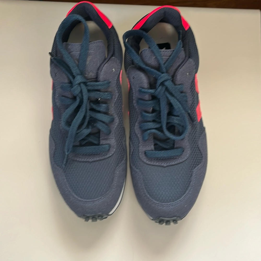 Brand new Veja sneakers in navy and hot pink. Size 38/7. No box.